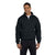 Jerzees Men's Black 8 Oz. Nublend Quarter-Zip Cadet Collar Sweatshirt