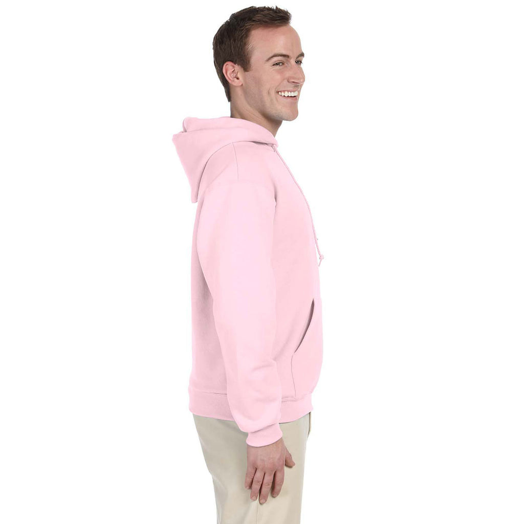 Jerzees Men's Classic Pink 8 Oz. Nublend Fleece Pullover Hood