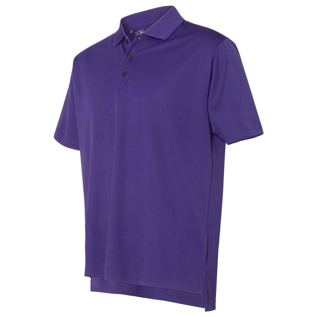 adidas Golf Men's Collegiate Purple/White Climalite Basic Sport Shirt