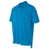 adidas Golf Men's Shock Blue/Mid Grey Climalite Basic Sport Shirt