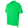 adidas Golf Men's Solar Lime/White Climalite Basic Sport Shirt