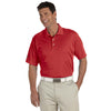 adidas Golf Men's ClimaLite University Red S/S Basic Polo
