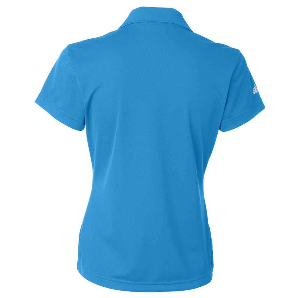 adidas Golf Women's Coast/White Climalite Basic Sport Shirt