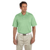 adidas Golf Men's ClimaLite Gecko Green S/S Textured Polo