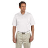 adidas Golf Men's ClimaLite White S/S Textured Polo