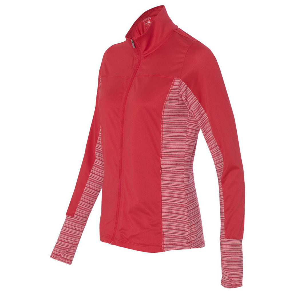 adidas Golf Women's Ray Red Rangewear Full-Zip Jacket
