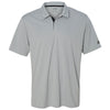 adidas Golf Men's Mid Grey Gradient 3-Stripes Sport Shirt