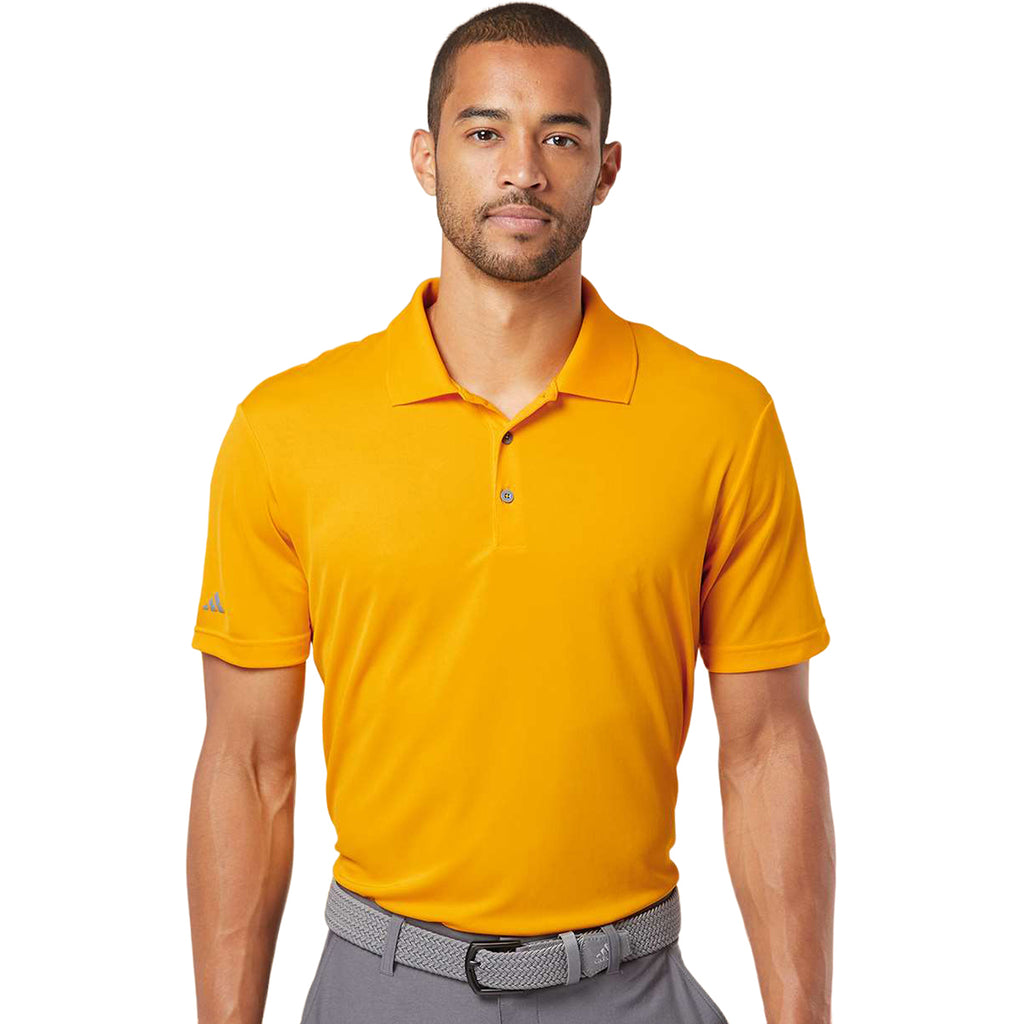 adidas Golf Men's Collegiate Gold Performance Sport Shirt