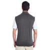 adidas Golf Men's Black Heather Quarter Zip Club Vest