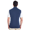 adidas Golf Men's Dark Slate Quarter Zip Club Vest