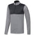 adidas Golf Men's Grey Three Heather/Carbon Lightweight UPF Pullover