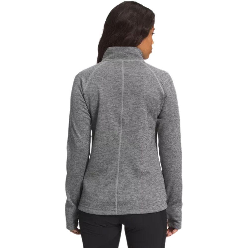 The North Face Women's Medium Grey Heather Canyonlands Full Zip Jacket