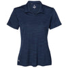 Adidas Women's Collegiate Navy Melange Melange Sport Polo
