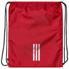 adidas Collegiate Red Vertical 3-Stripes Gym Sack