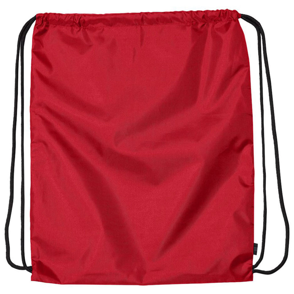 adidas Collegiate Red Vertical 3-Stripes Gym Sack