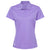 Adidas Women's Light Flash Purple Basic Sport Polo