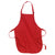 Port Authority Red Full Length Apron with Pockets
