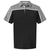 Adidas Men's Black/Grey Two/Grey Five Melange Ultimate Colorblocked Polo