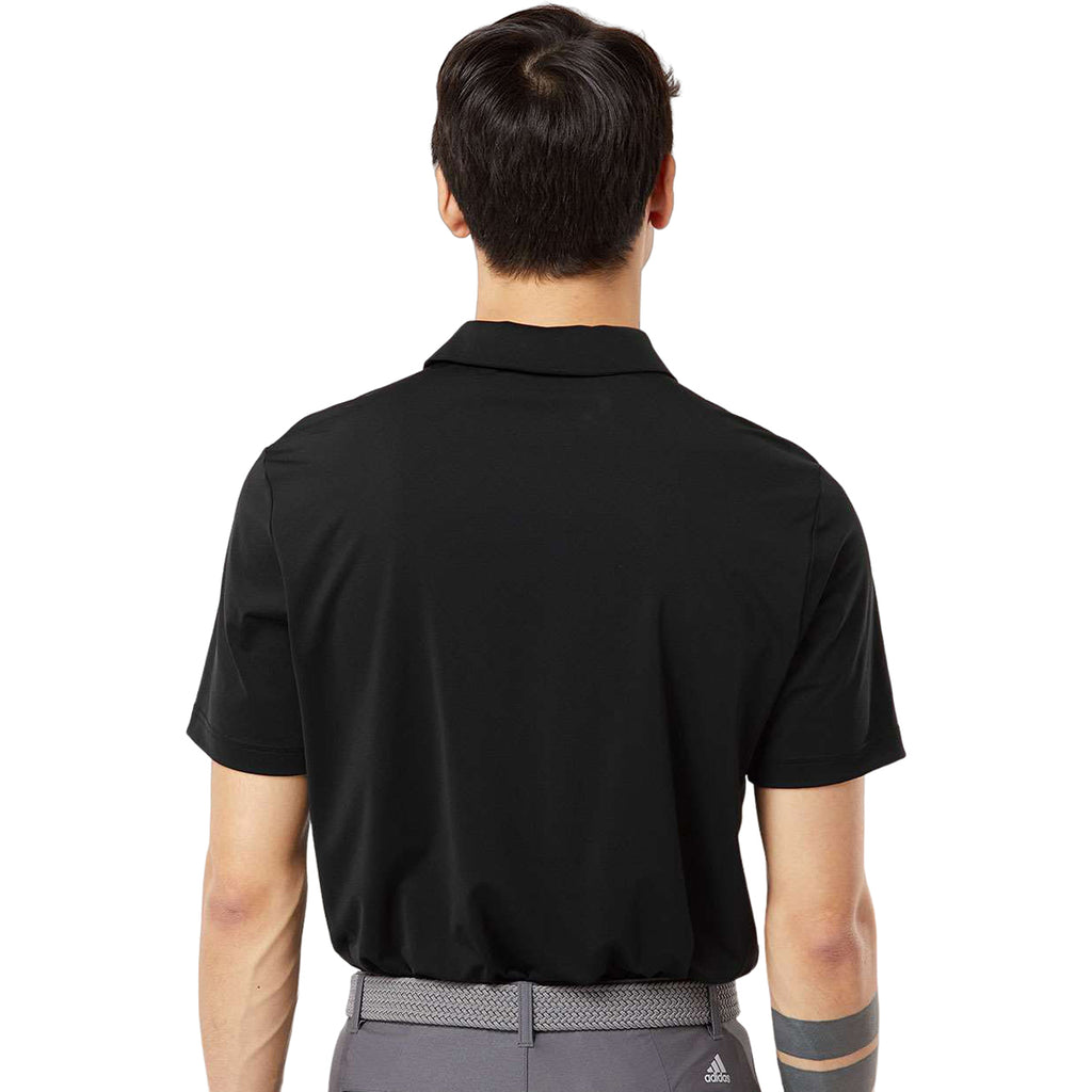 Adidas Men's Black Ultimate Solid Polo