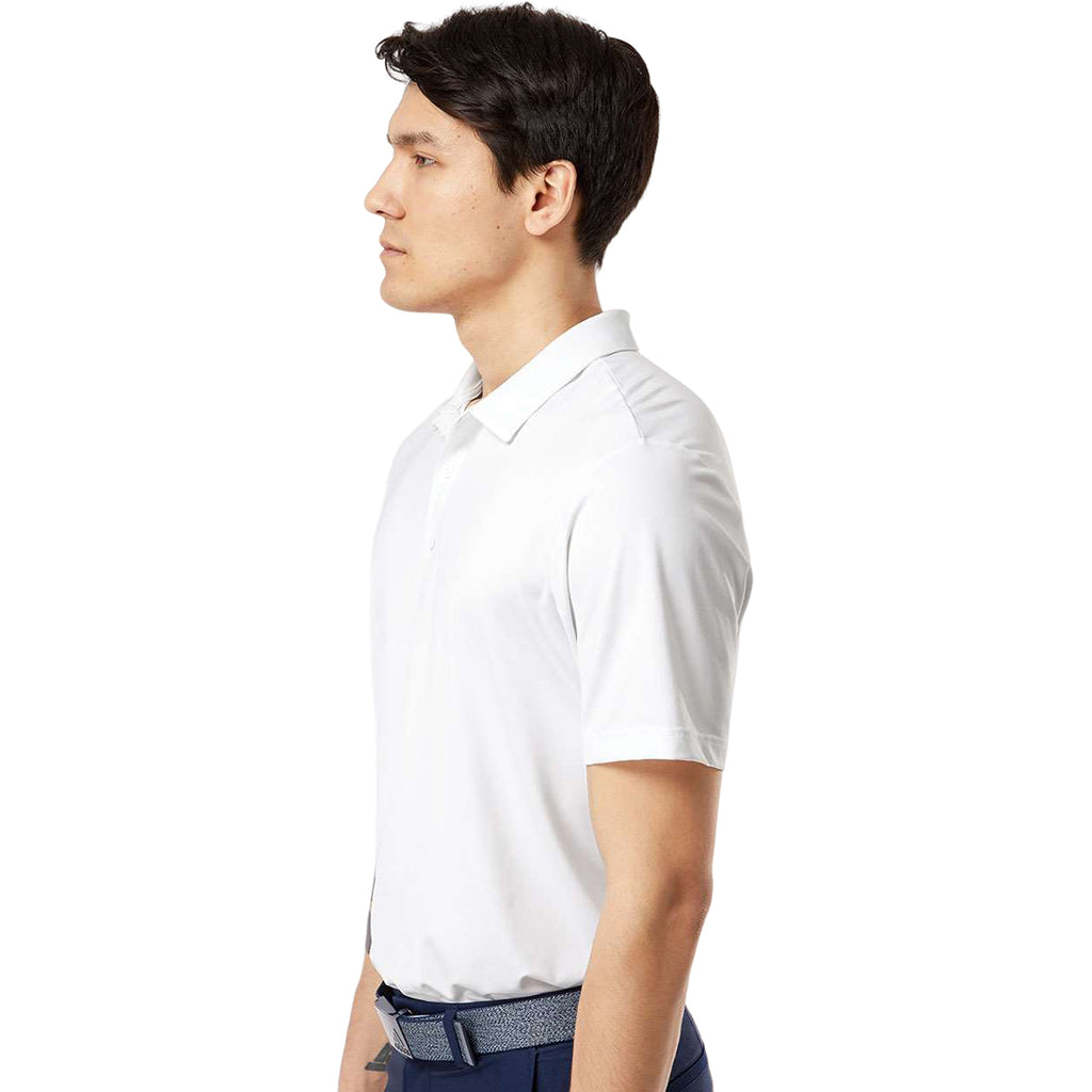 Adidas Men's White Ultimate Solid Polo