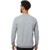 Adidas Men's Grey Three Crewneck Sweatshirt