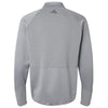 Adidas Men's Grey Three Quarter Zip Pullover