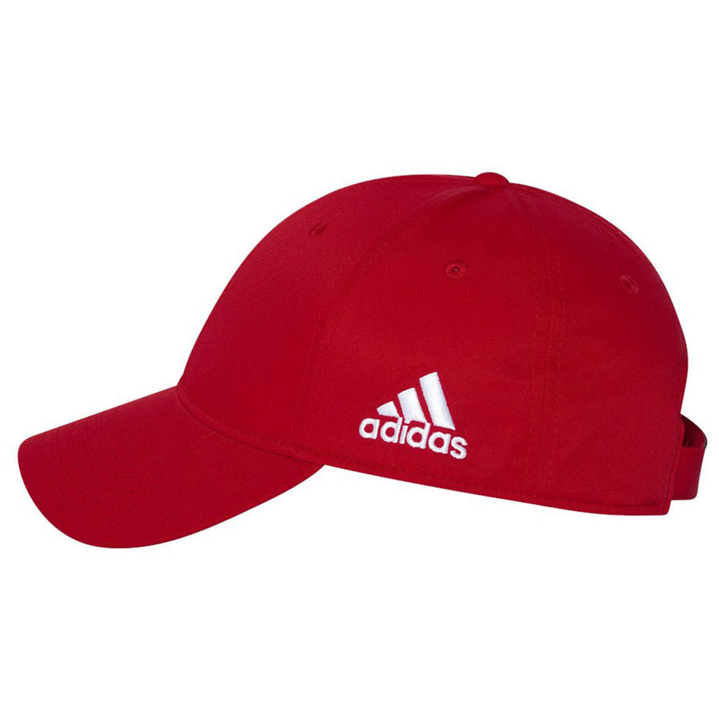 adidas Golf Red Core Performance max Structured Cap