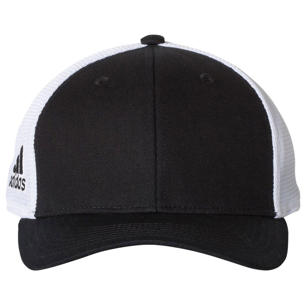 adidas Golf Black/White Mesh Colorblock Cap