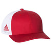 adidas Golf Power Red/White Mesh Colorblock Cap
