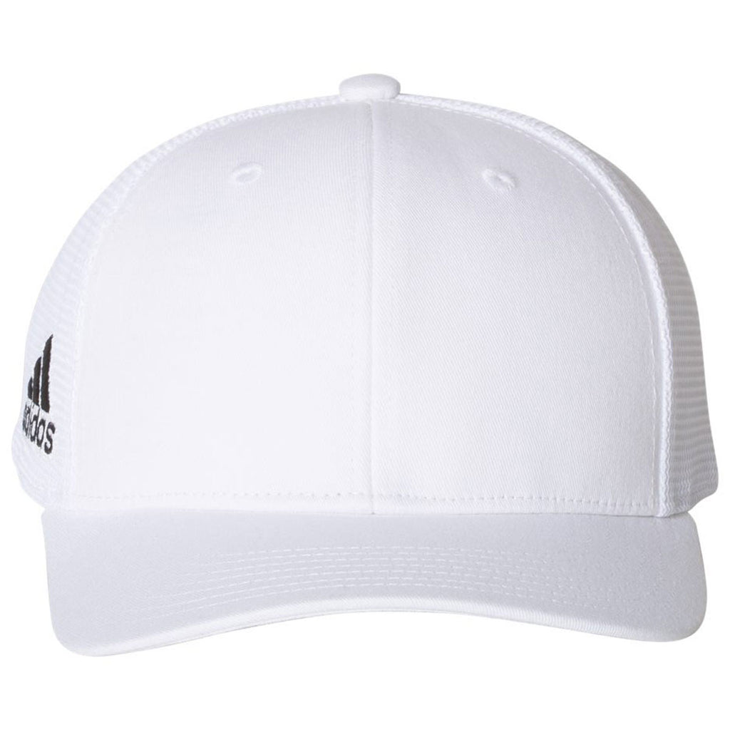 adidas Golf White Mesh Colorblock Cap