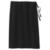 Port Authority Black Easy Care Full Bistro Apron with Stain Release