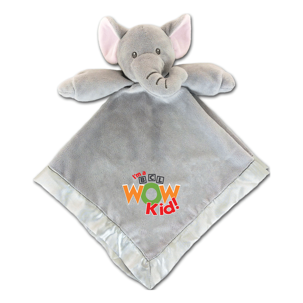 Grey Elephant Baby Blanket