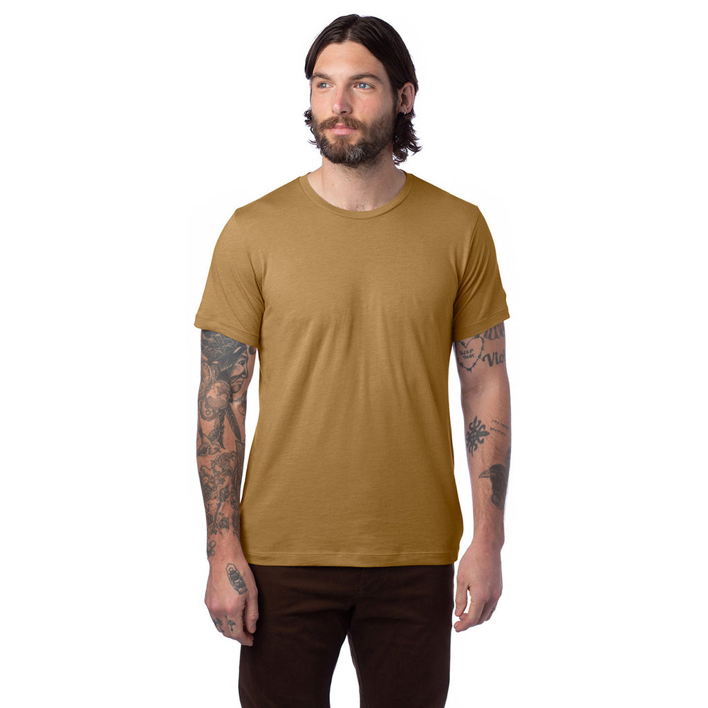 Alternative Apparel Unisex Brown Sepia Go-To T-Shirt