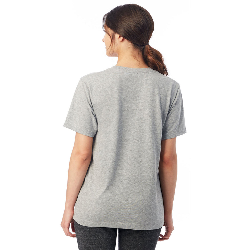 Alternative Apparel Unisex Heather Grey Go-To T-Shirt