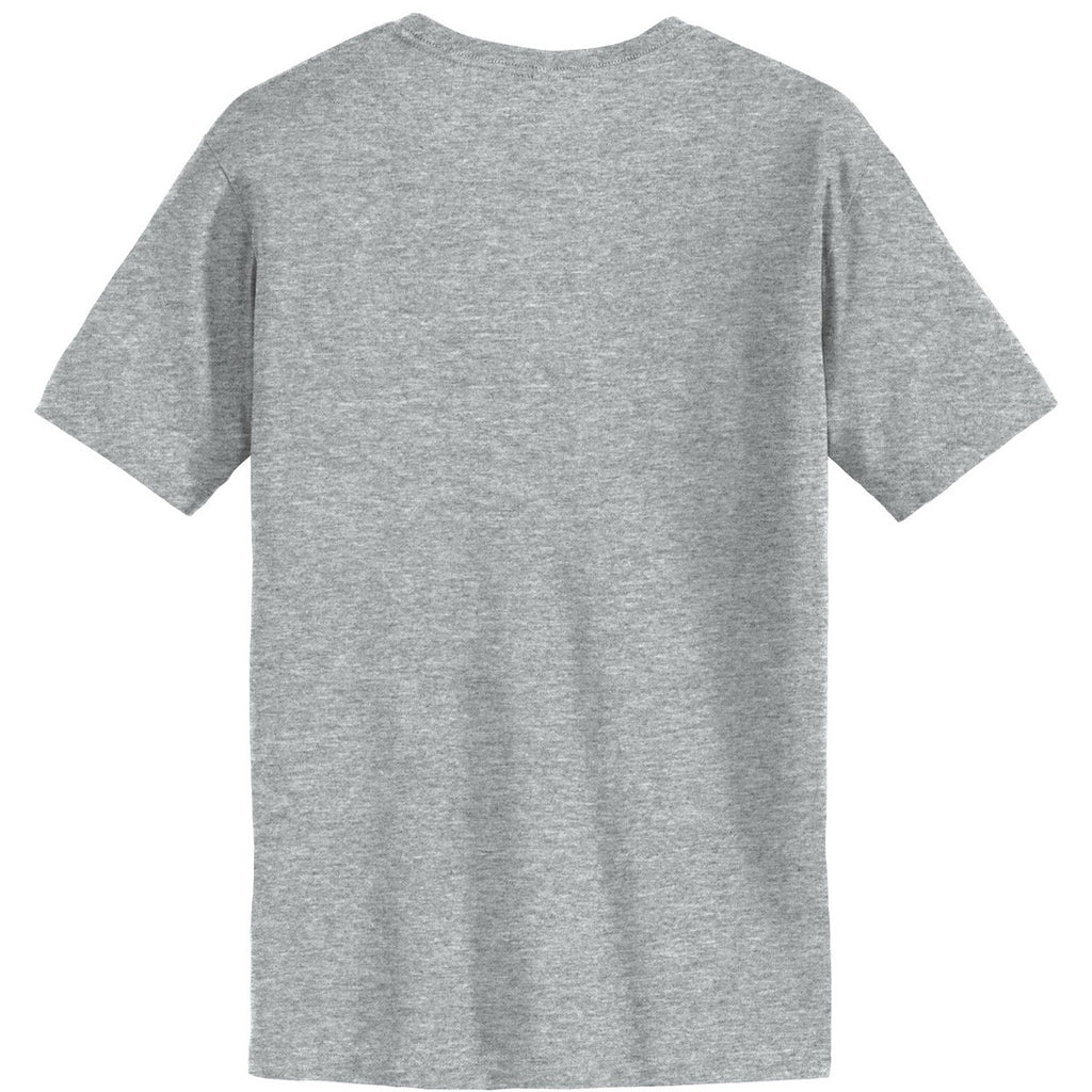 Alternative Apparel Men's Heather Grey Heirloom Crew T-Shirt