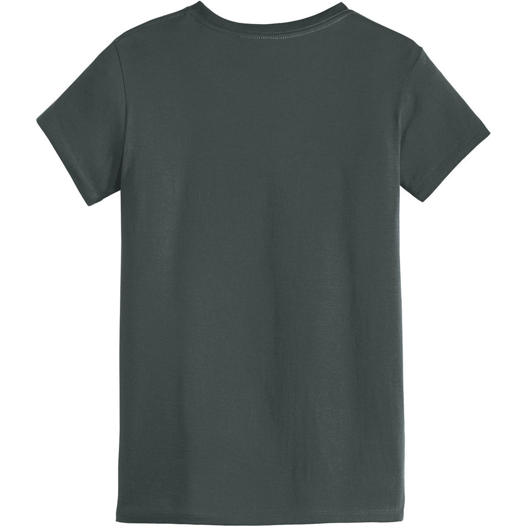 Alternative Apparel Women's Deep Charcoal Legacy Crew T-Shirt