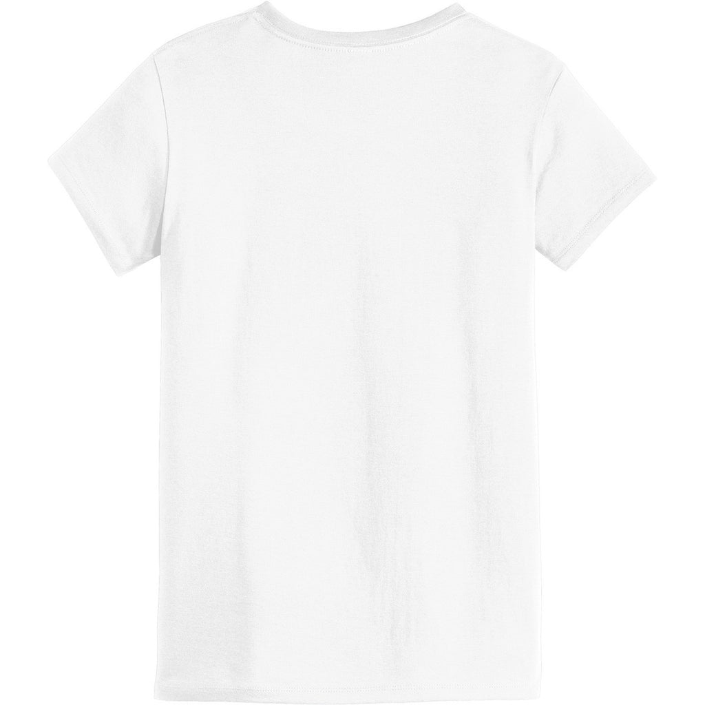 Alternative Apparel Women's White Legacy Crew T-Shirt