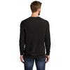 Alternative Apparel Men's Black Washed Terry Champ Pullover