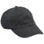 Adams Black 6 Panel Low-Profile Washed Pigment-Dyed Cap