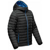 Stormtech Men's Black/Azure Blue Stavanger Thermal Jacket