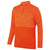 Augusta Sportswear Men's Orange Shadow Tonal Heather Quarter-Zip Pullover