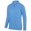 Augusta Sportswear Men's Columbia Blue Wicking Fleece Quarter-Zip Pullover