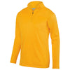 Augusta Sportswear Men's Gold Wicking Fleece Quarter-Zip Pullover