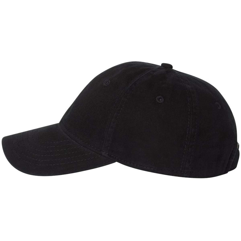 Valucap Black Unstructured Cap