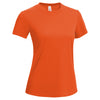 Expert Women's Safety Orange Short Sleeve Tee