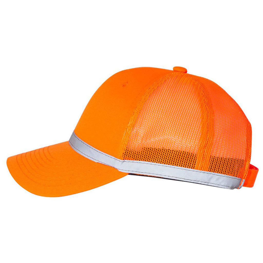 Outdoor Cap Blaze Orange ANSI Certified Mesh Back Cap
