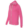 Champion Women's Lotus Pink Heather Originals French Terry Hooded Full-Zip