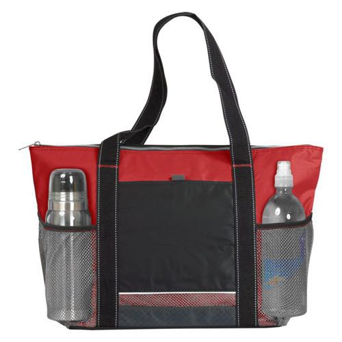 Atchison Red Icy Bright Cooler Tote