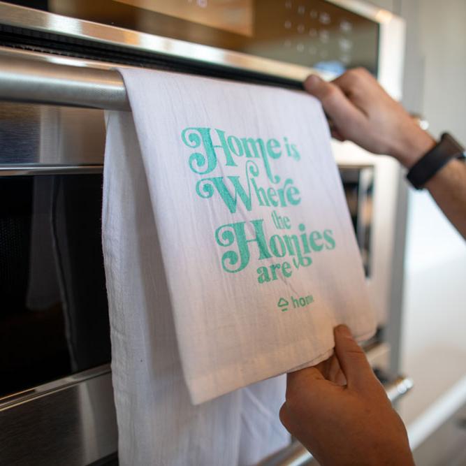 SnugZ White Tea Towel