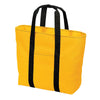 Port Authority Athletic Gold/ Black Improved All Purpose Tote
